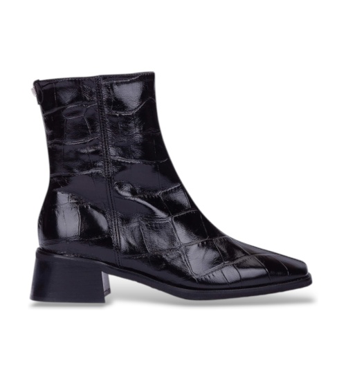 Wonders Botines De Piel Ayla 01 Coco Negro