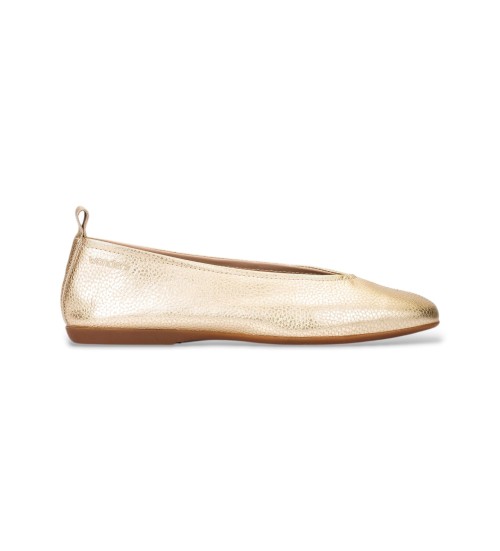 Wonders Bailarinas De Piel PEPA61 Dorado