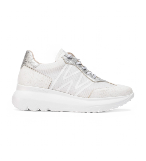 Wonders Zapatillas De Piel Azure Blanco