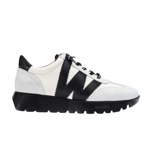 Wonders Zapatillas De Piel Racer Blanco