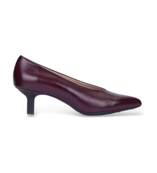 Wonders Zapatos De Piel Flexfit 41 Burdeos