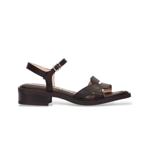 Wonders Sandalias Tokat Negro