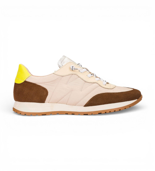 Wonders Zapatillas De Piel TOWANDA02 Beige