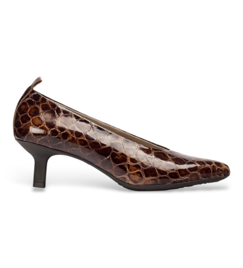 Wonders Zapatos De Piel Flex Fit Marrón