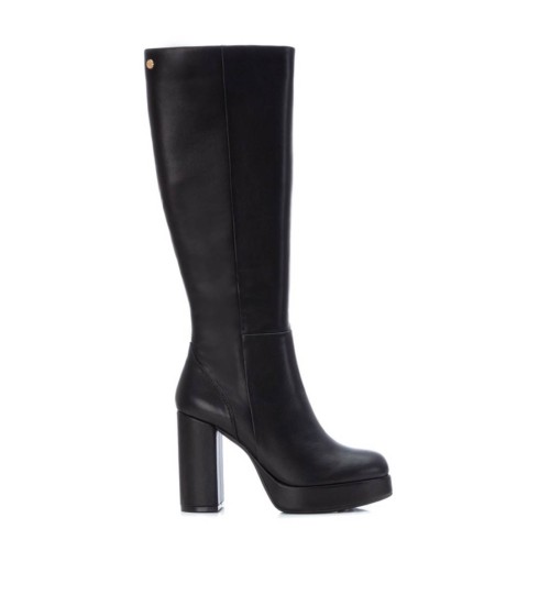 XTI Botas Altas Negro -Altura Tac�n 10CM-