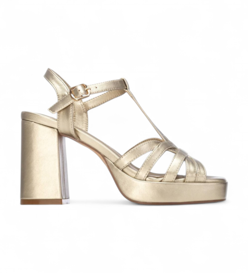 XTI Sandalias 145104 Dorado