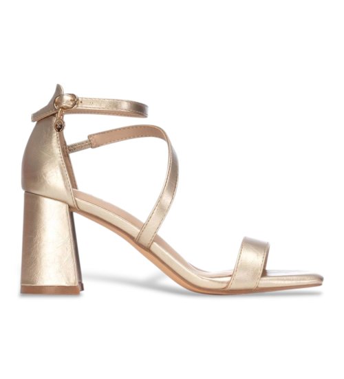 XTI Sandalias 145105 Dorado