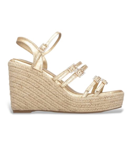 XTI Sandalias 145423 Dorado