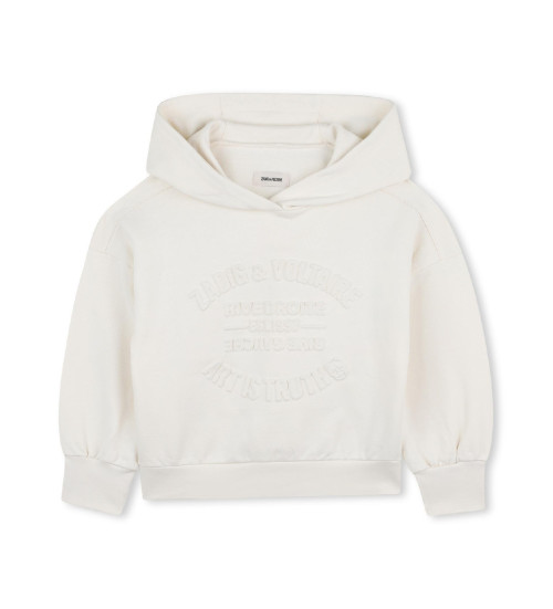 Acheter Zadig & Voltaire Sweat  capuche blanc cass