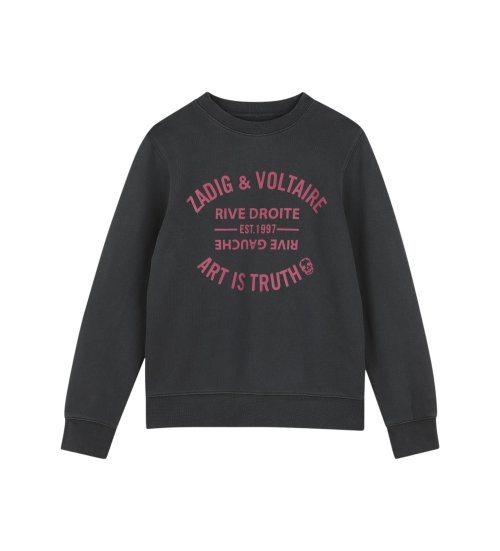 Köp Zadig & Voltaire Sweatshirt Rive Droite svart