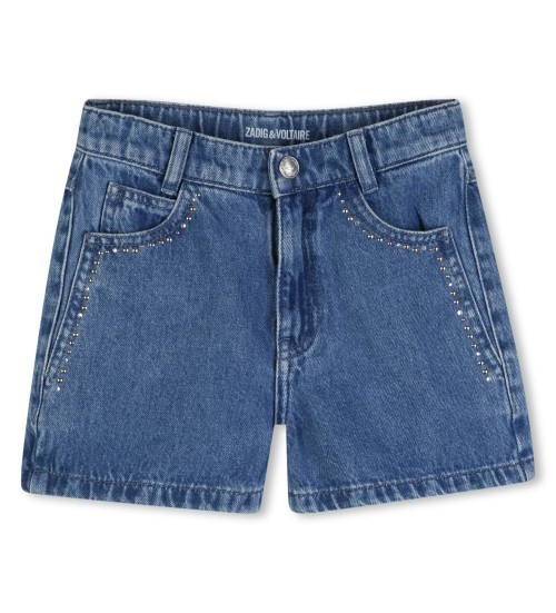 Acheter Zadig & Voltaire Short en jean bleu