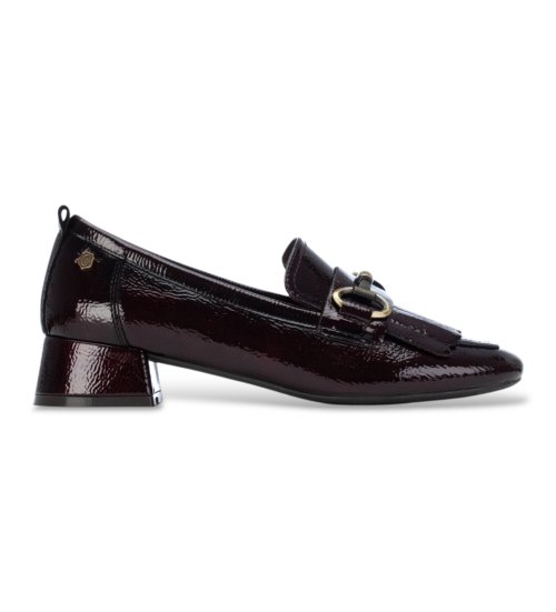 Carmela Mocasines De Piel 164362 Granate