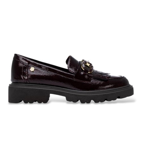 Carmela Mocasines De Piel 164369 Burdeos