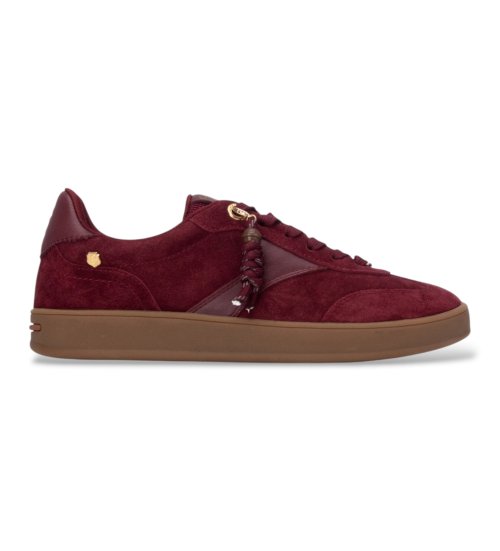 Carmela Zapatillas De Piel 164372 Granate