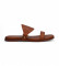 Comprare Alpe Sandali in pelle marrone Sheila