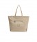 Lacoste Lacoste unisex tote bag oversized beige