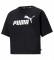 Puma T-shirt ESS Cropped Logotipo Preto