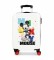 Joumma Bags Valise Mickey's Party Blanc, Rouge -38x55x20cm