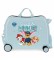 Joumma Bags Paw Patrol Pups Rule 2 wheeled multidirectional children's suitcase Light blue -38x50x20cm