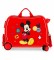 Joumma Bags Valise pour enfants 2 roues multidirectionnelles Enjoy the Day Oh Boy rouge -38x50x20cm