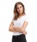 Tommy Hilfiger T-shirt Heritage con scollo a V bianca