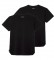 HACKETT T-shirt girocollo in confezione da 2 nero, bianco