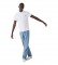 Lacoste Camisa pÃ³lo original L.12.12 Slim Fit branca