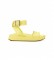 UGG Lennox yellow sandals