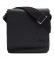 Lacoste Saco de ombro com aba preta -20 x 21 x 6,5 cm