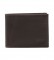 Levi's Leather wallet Batwing dark brown -11x2x8,5cm