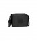Pepe Jeans Lina double compartment messenger bag black -25x18x7cm
