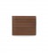 Pepe Jeans Leather card holder Dandy brown - 9,5 x 7,5 cm 