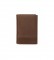 Pepe Jeans Dandy brown leather wallet -8,5 x 11,5 x 1 cm 
