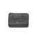 Pepe Jeans Middle leather purse grey -11 x 7 x 1,5 cm 