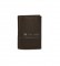 Pepe Jeans Middle leather wallet brown -8,5 x 11,5 x 1 cm 