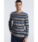 Bendorff Box Neck Sweater Stripes