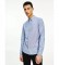 Tommy Jeans Chemise TJM Slim Stretch Oxford Shirt bleu