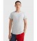 Tommy Jeans TJM T-shirt Slim Jaspe C Neck gris clair