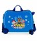 Joumma Bags Valigia per bambini multidirezionale a 2 ruote Paw Patrol Always Heroic Blue