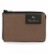 Pepe Jeans Pepe Jeans Hilltop Leather Wallet - Card Holder Brown