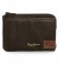 Pepe Jeans Pepe Jeans Strand Leather Wallet - Card Holder Brown