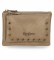 Pepe Jeans Pepe Jeans Camper Piedra two compartment beige coin purse