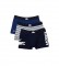 Lacoste Pack of 3 Boxers 5H1803 navy, grey, blue