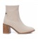 Xti Ankle boots 140486 beige- Heel height 7cm 