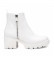 Xti Ankle boots 140622 white -Height heel 6cm