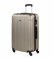 ITACA Grande valise de voyage rigide Ã  4 roues XL 771170 champagne -73x48x28cm