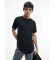 Calvin Klein Jeans T-shirt nera Insignia in cotone organico
