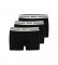 BOSS Pack 3 black Revive boxer shorts