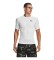 Under Armour HeatGear® Armour Short Sleeve T-Shirt White