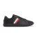 Comprar Tommy Hilfiger Sapatilhas de couro Cupsole preto